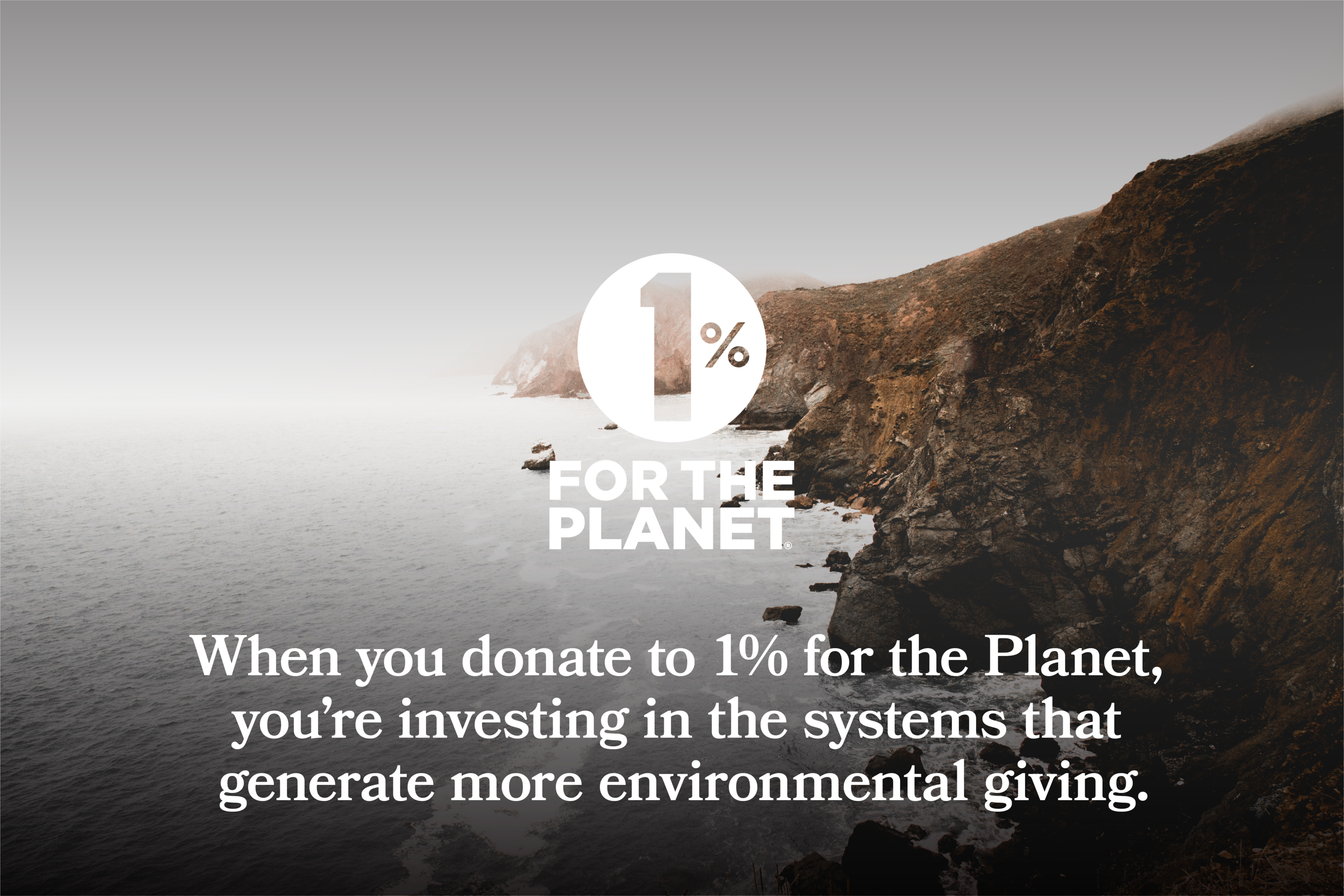 Avec 1% pour la planète, mooxy participe à la préservation de la planète